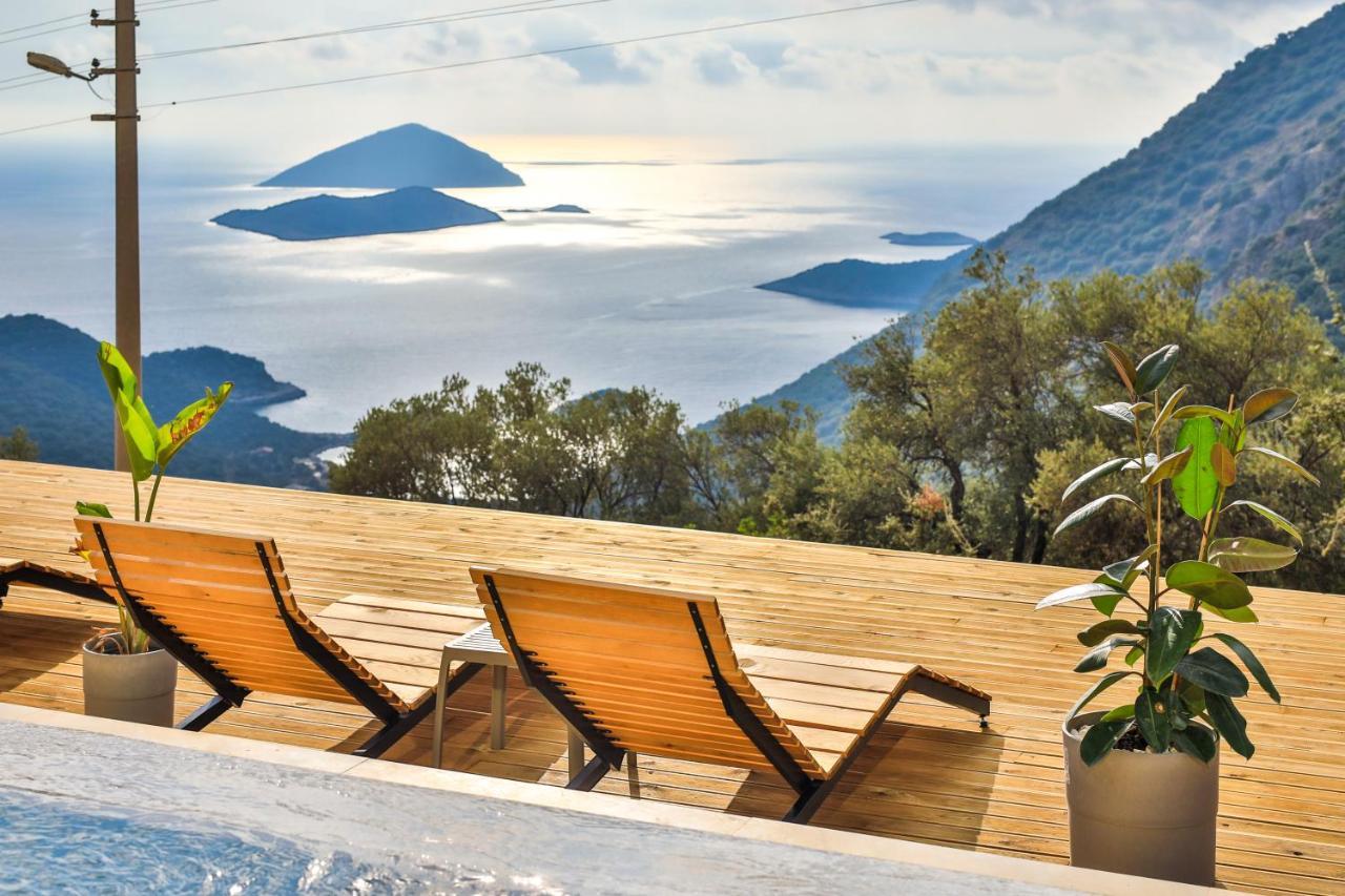 14 Premium Villas With Openair Restaurant&Tennis Court In Nature - Notos Club Каш Екстер'єр фото