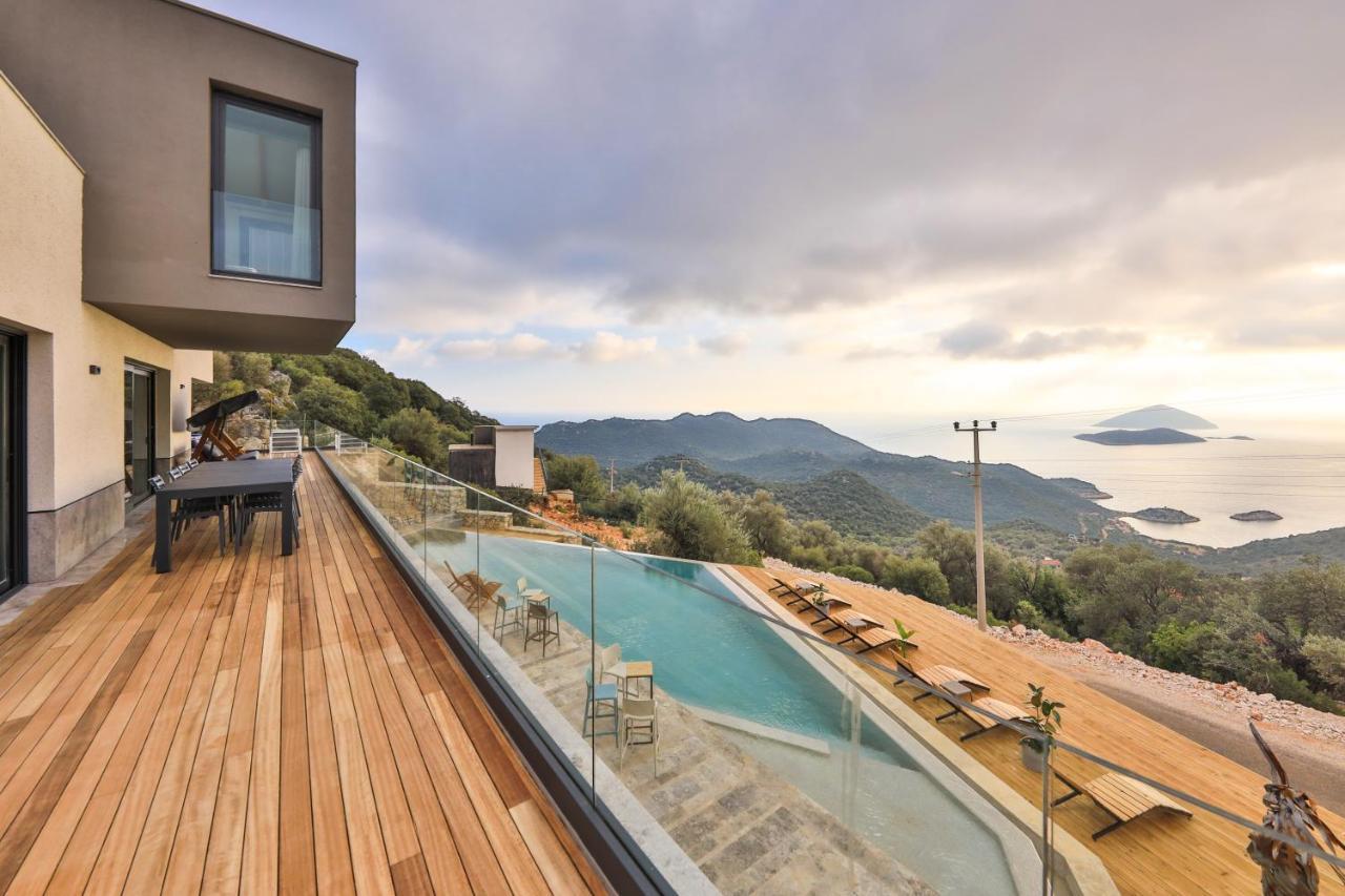 14 Premium Villas With Openair Restaurant&Tennis Court In Nature - Notos Club Каш Екстер'єр фото