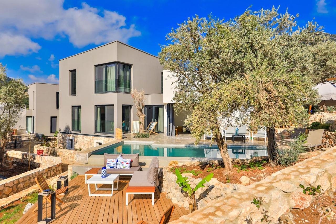 14 Premium Villas With Openair Restaurant&Tennis Court In Nature - Notos Club Каш Екстер'єр фото
