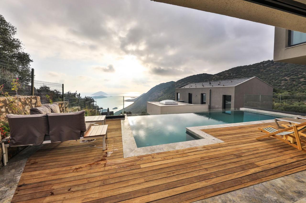 14 Premium Villas With Openair Restaurant&Tennis Court In Nature - Notos Club Каш Екстер'єр фото