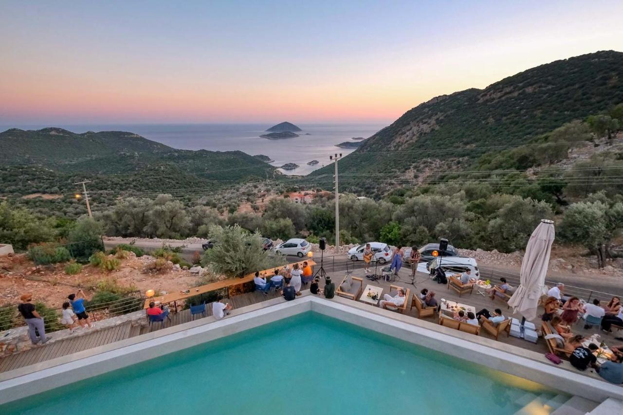 14 Premium Villas With Openair Restaurant&Tennis Court In Nature - Notos Club Каш Екстер'єр фото