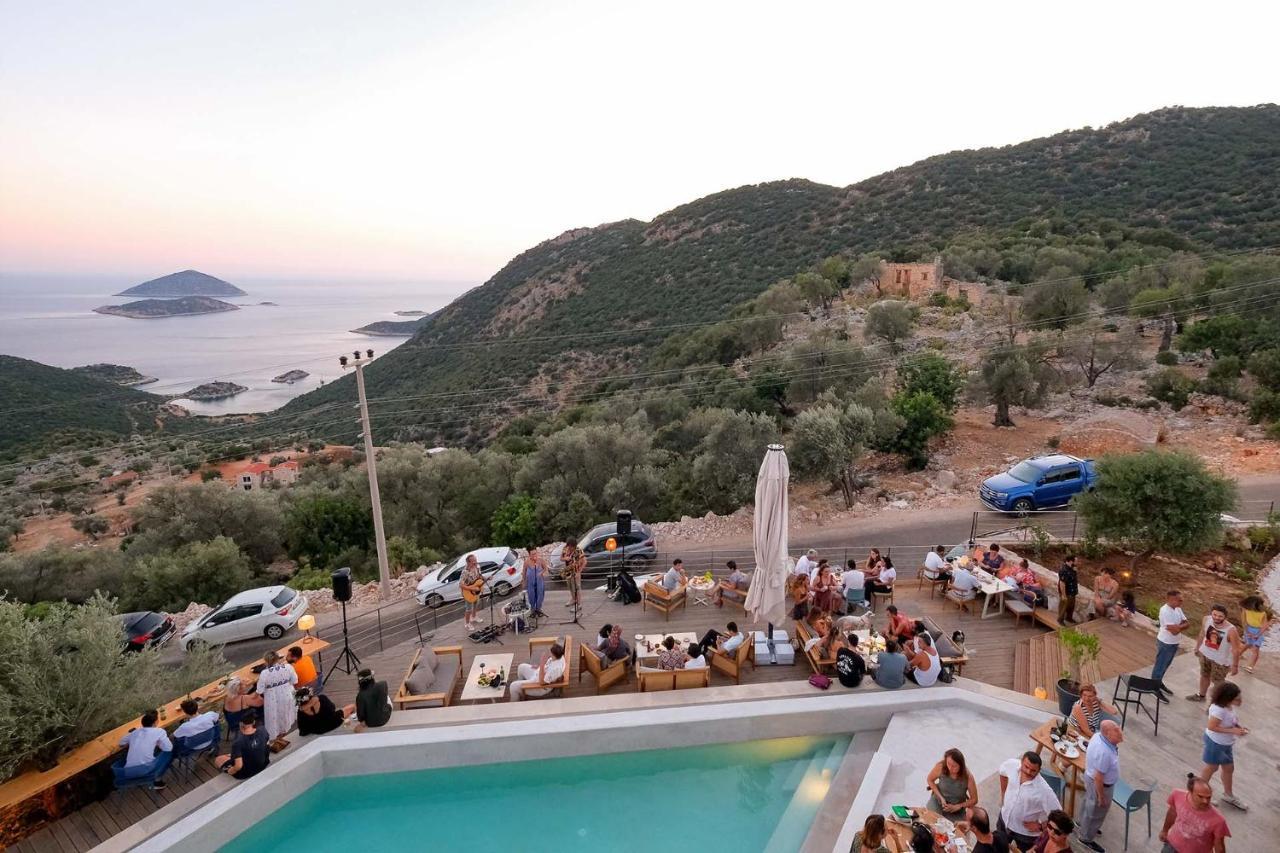 14 Premium Villas With Openair Restaurant&Tennis Court In Nature - Notos Club Каш Екстер'єр фото