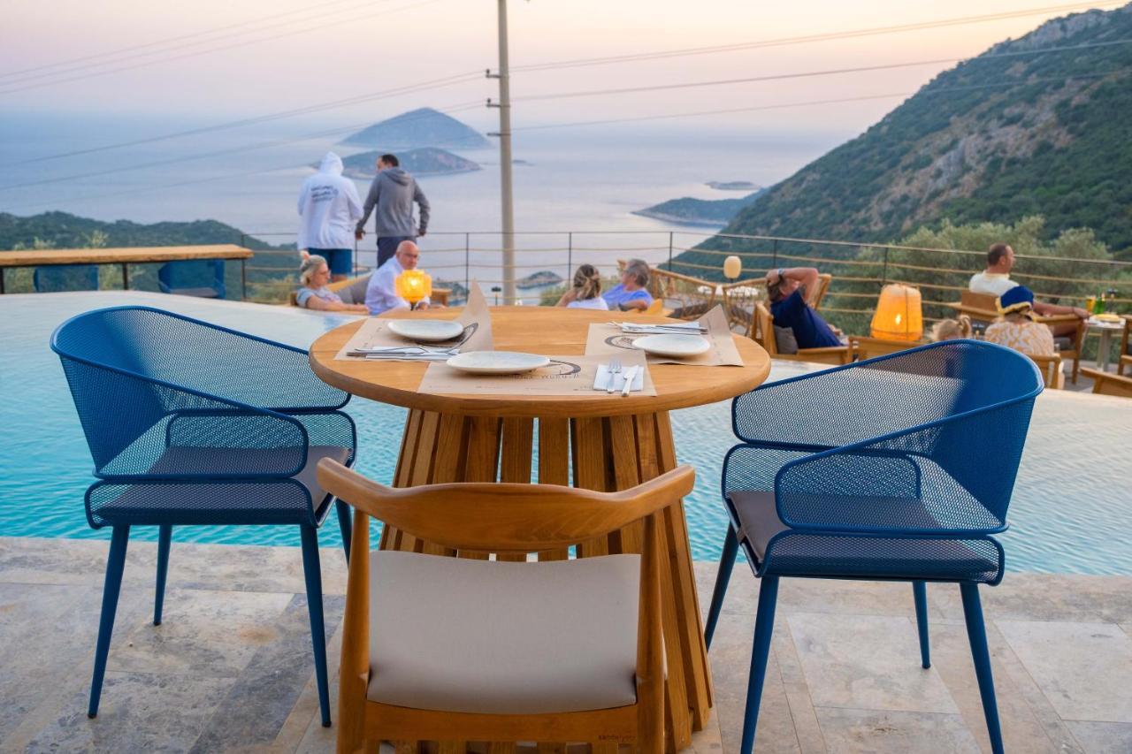 14 Premium Villas With Openair Restaurant&Tennis Court In Nature - Notos Club Каш Екстер'єр фото