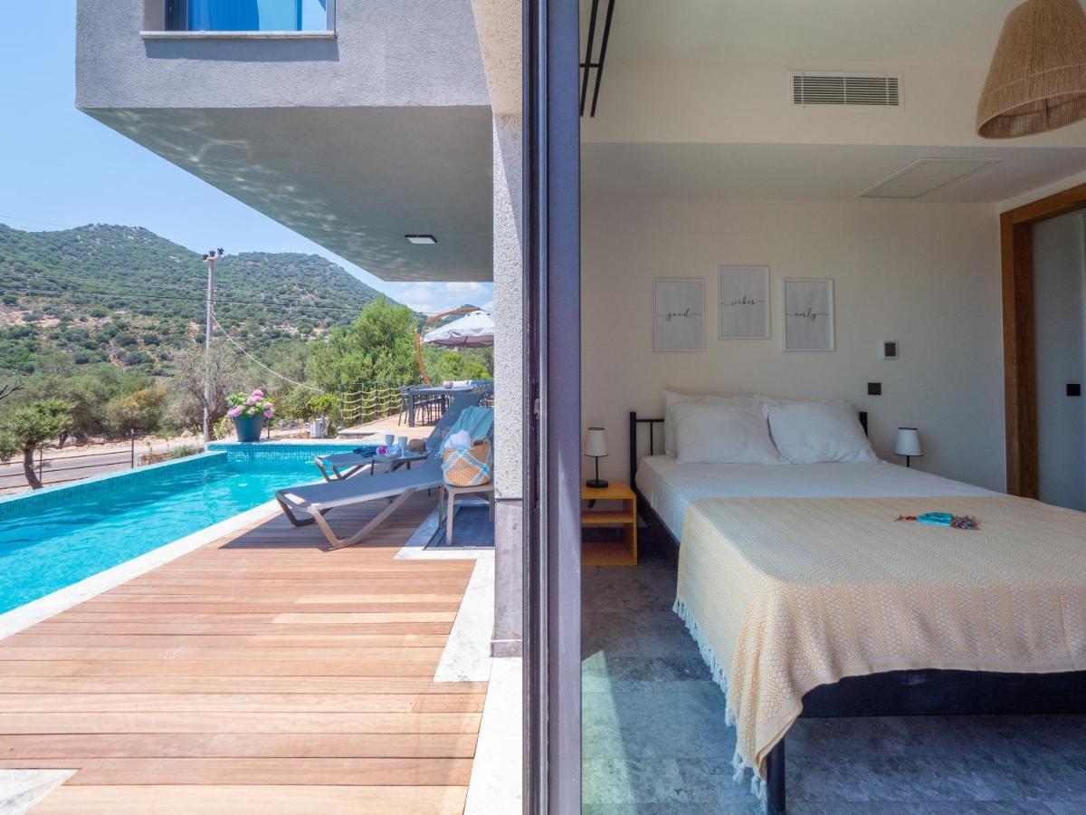 14 Premium Villas With Openair Restaurant&Tennis Court In Nature - Notos Club Каш Екстер'єр фото