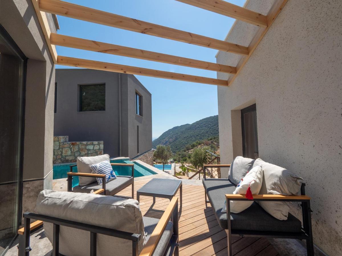 14 Premium Villas With Openair Restaurant&Tennis Court In Nature - Notos Club Каш Екстер'єр фото