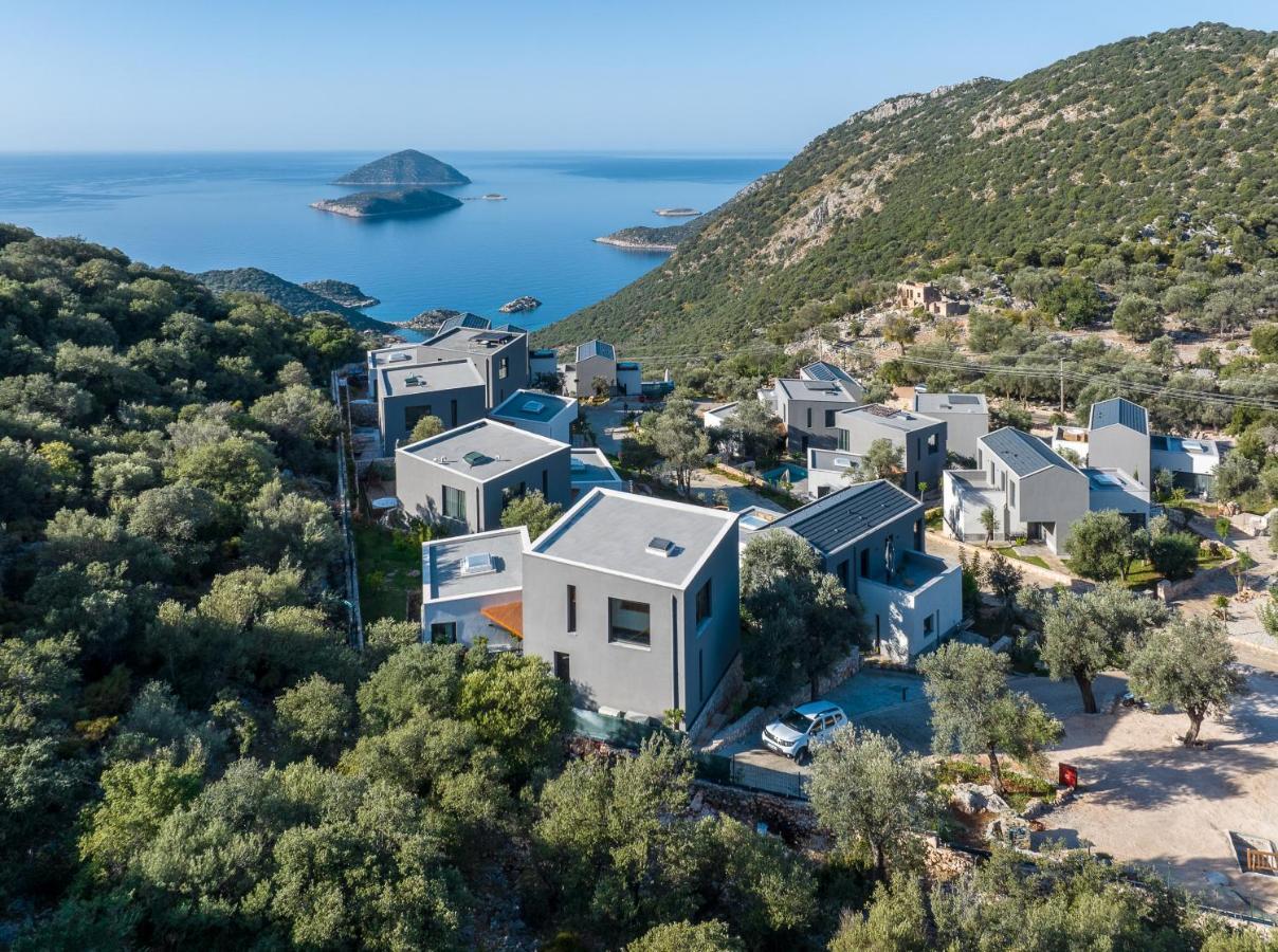 14 Premium Villas With Openair Restaurant&Tennis Court In Nature - Notos Club Каш Екстер'єр фото