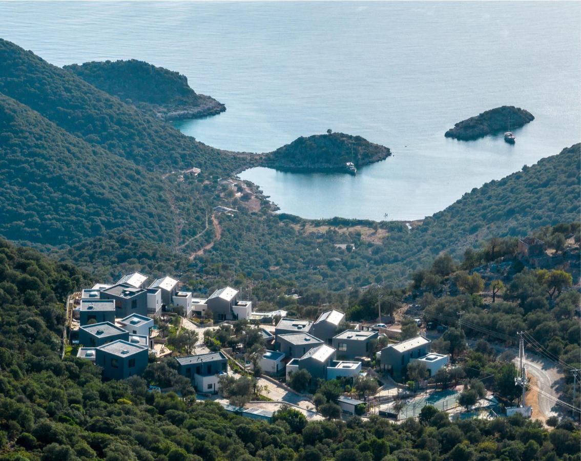 14 Premium Villas With Openair Restaurant&Tennis Court In Nature - Notos Club Каш Екстер'єр фото